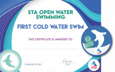 Open Water First Cold Water Swim Award (2/2)