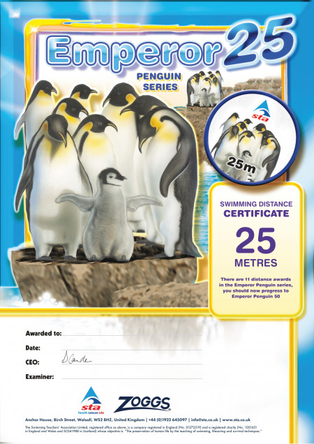 Emperor Penguin 25 M Award (2/3)