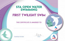 Open Water First Twilight Award (2/2)