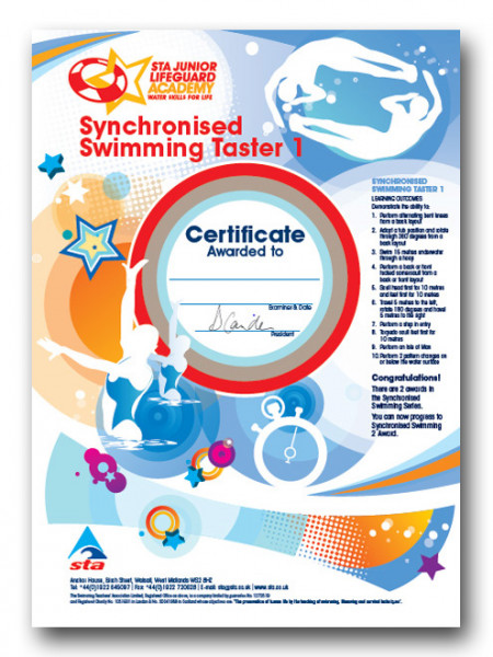 JLG Synchro Swim Taster 1 (1/2)