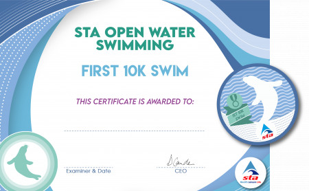 Open Water First 10k Swim Award (2/2)