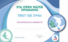 Open Water First 10k Swim Award (2/2)
