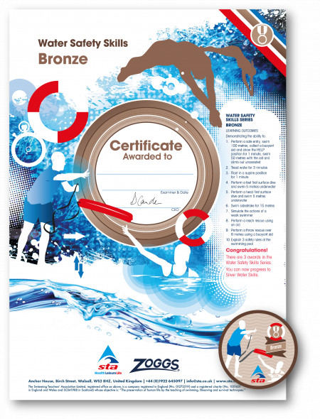 Water Safety Skills Bronze Award (1/3)