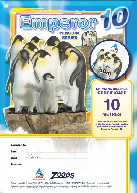 Emperor Penguin 10 M Award (2/3)