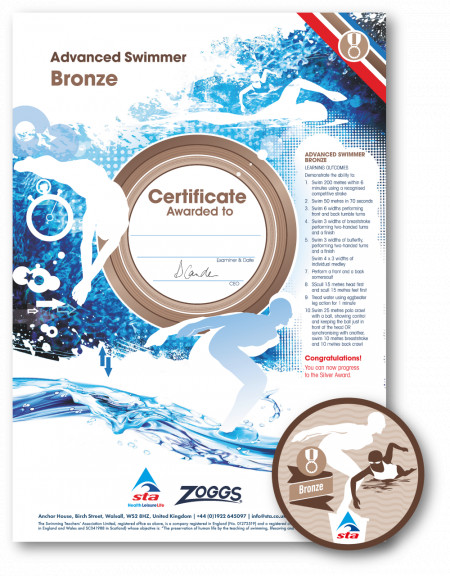 Advanced Swimmer Bronze Award (1/3)