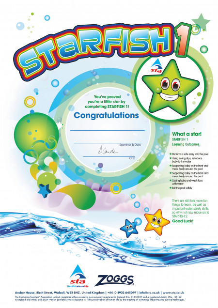 Starfish 1 Award (2/3)