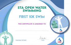 Open Water First 10k Swim Award (1/2)