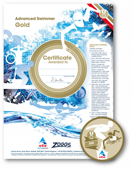 Advanced Swimmer Gold Award (1/3)