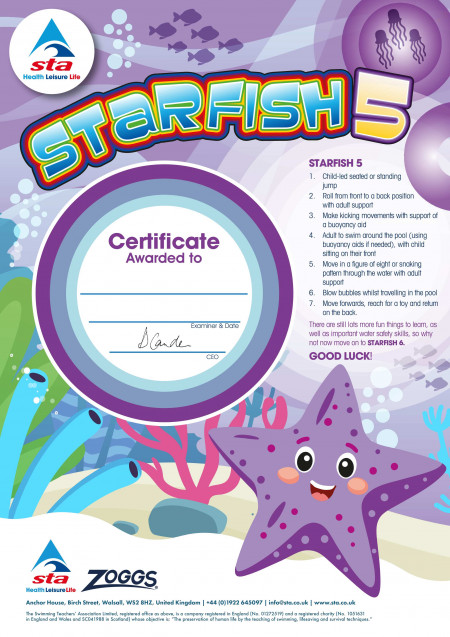 NEW Starfish 5 Award (2/2)