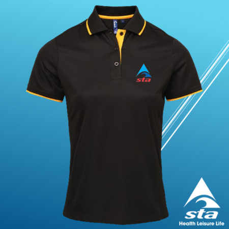 Female 2-tone Polo Shirt (1/1)