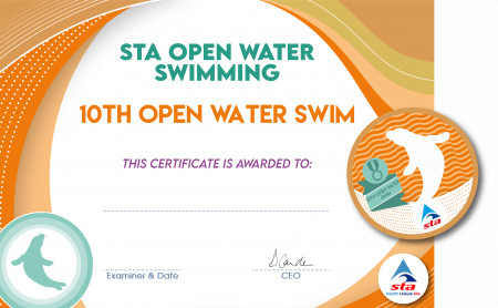 Open Water 10th Open Water Swim Award (2/2)