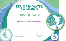 Open Water First 1k Swim Award (2/2)