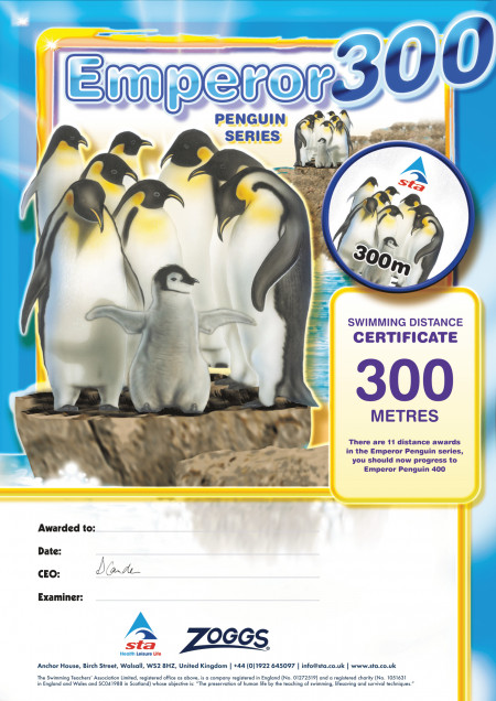 Emperor Penguin 300M Award (2/3)